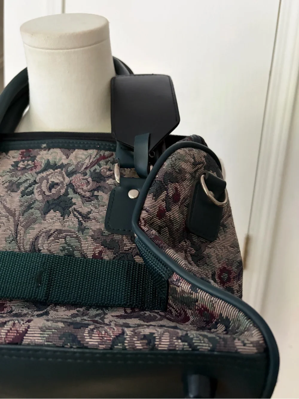 Floral Tapestry HandBag in Purple, Gray, Green, Mauve & More, EEEEUCCC